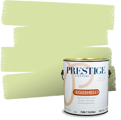 Vista 105 de PRESTIGE Pintura exterior e imprimación en uno, aventura, plano, 1 galón