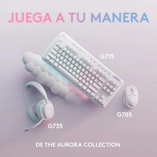 Vista 8 de Logitech G Auriculares inalámbricos para juegos 735 LIGHTSYNC
