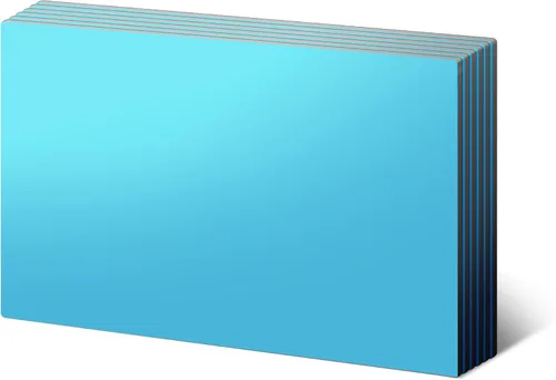 LLPT Hojas magnéticas de borrado en seco, 6 paquetes de 8.3 x 12.2 pulgadas, reutilizables, lavables, sin adhesivo, notas adhesivas recortables para