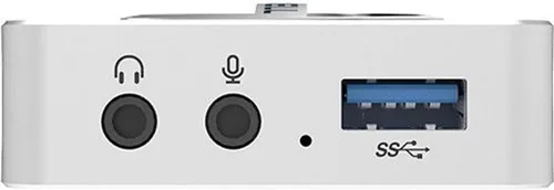 Vista 4 de Magewell Captura USB HDMI 4K Plus – Dispositivo de captura de video/audio HDMI de 1 canal a USB 3.1 con bucle, entrada de audio analógica, entrada