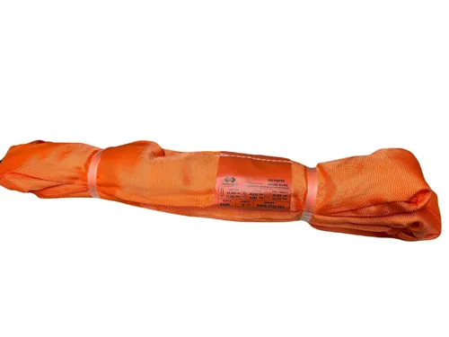 Vista 8 de ATERET Powerlift - Eslinga redonda sin fin de poliéster verde, 4 pies de longitud, capacidad vertical de 5,300 libras, cesta de 10,600 libras