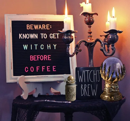 Vista 7 de Paquete definitivo de tableros de letras de fieltro rústico Farmhouse Vintage con marco de madera blanca y soporte de Felt Creative Home Goods