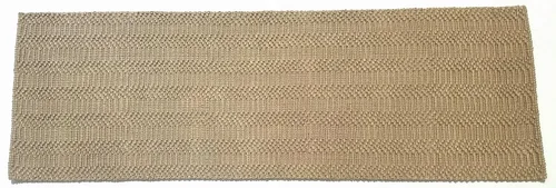 Vista 8 de Imports Decor - Alfombra de yute natural, diseño de colmena, 2 pies por 6 pies