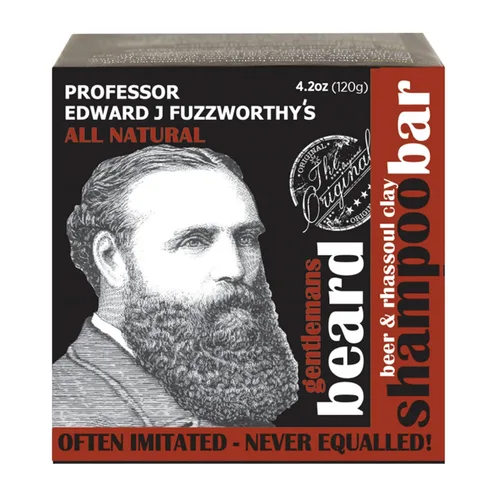 Vista 11 de Professor Fuzzworthy's Barra de Champú Activado de Carbón y Cerveza para Barba y Cabello para Cabello Normal, Seco, Graso, 119 g