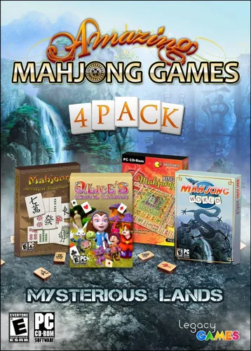 AMAZING MAHJONG GAMES 4 PACK (WIN XPVISTAWIN 7)