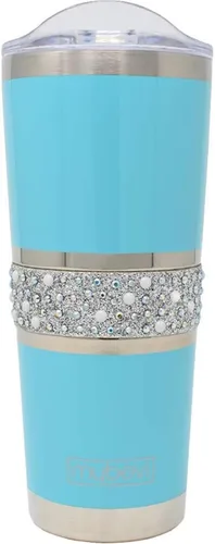 Vista 12 de MyBevi Vaso aislado Hollywood – Vaso de viaje de acero inoxidable de 20 onzas con tapa resistente a fugas Sin BPA, reutilizable, se adapta a