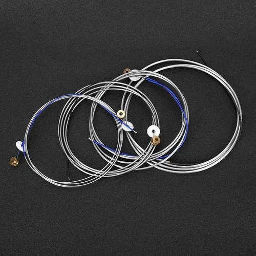 Vista 4 de Cuerda de contrabajo, cuerdas de bajo de acero, accesorios profesionales de instrumentos musicales para bajo