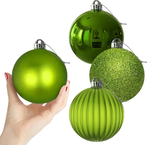Vista 25 de GameXcel - esferas de Navidad para el árbol de Navidad - Decoraciones navideñas que no se rompen, unas perfectas esferas colgantes