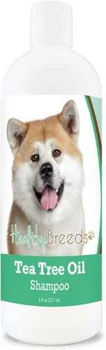 Vista 96 de Healthy Breeds Chow Chow Champú de aceite de árbol de té, formulado para pieles secas e irritadas, reduce la caspa, aroma de gaulteria, 8 onzas
