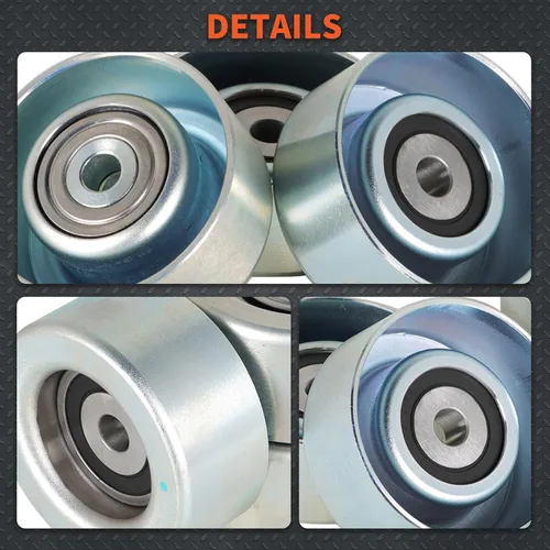 Vista 2 de labwork Juego de poleas tensoras de repuesto para Toyota 4Runner Tacoma Tundra Hilux 4.0L V6 1GRFE 2003-15