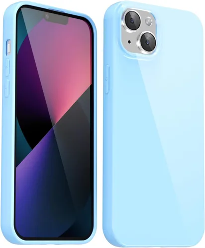 Vista 12 de Svanove para iPhone 7 Plus/ 8 Plus, funda de silicona, de goma suave brillante y gel de jey lindo, funda protectora de plástico simple y lisa