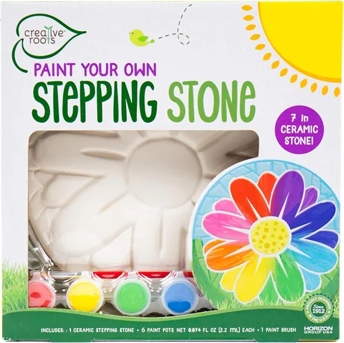 Vista 18 de Creative Roots Pinta tu propia piedra #1 para mamá, kits de manualidades para niños, cerámica para pintar, a partir de 6 años