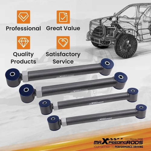 Vista 8 de maXpeedingrods Brazos de control delanteros de 0-6 pulgadas para Dodge Ram 1500 2500 3500 1994-2009, kit de brazo de control ajustable