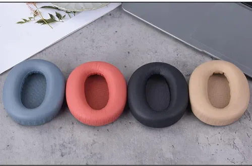 Vista 5 de W820NB - Almohadillas de repuesto para los oídos, compatible con Edifier W820NB Hybrid Active Noise Cancelling Wireless Over Ear Headphones (azul)