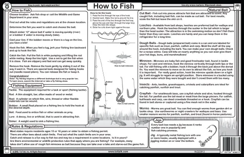 Vista 2 de Tot Talk Mantel individual educativo de pesca para niños