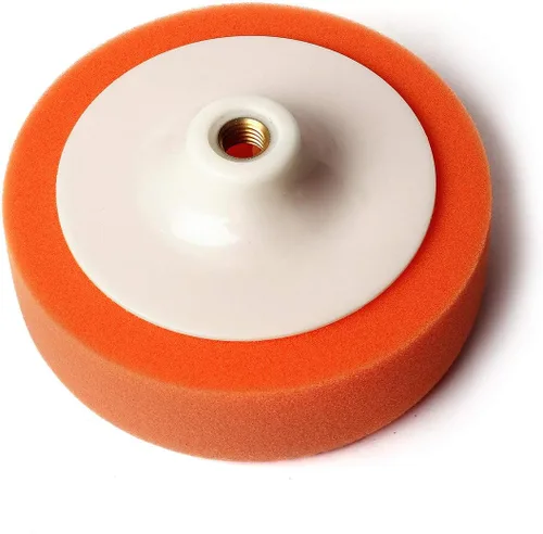 Vista 7 de Rueda auto de la esponja del cojín de pulido de pulido del coche de 6 pulgadas con el hilo M16