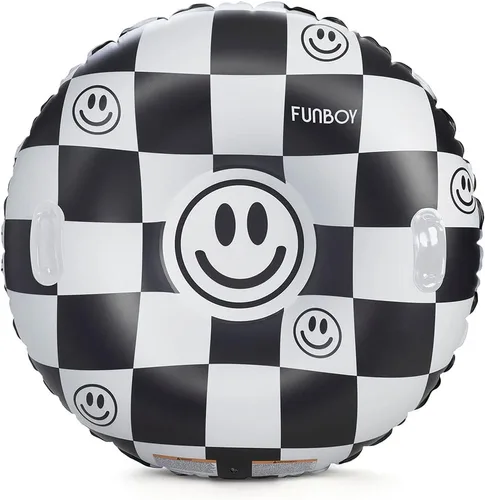 Vista 7 de FUNBOY Tubo inflable de la nieve de 46", damas rosas, capacidad de 1 persona Damas Rosa Individual