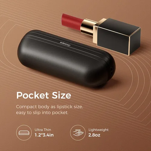 Vista 2 de OCOOPA 2 in 1 Magnetic Rechargeable Hand Warmers, UT2s Mini Electric Handwarmers 2 Pack, Split USB-C, Reusable Portable Pocket Heater, Raynauds