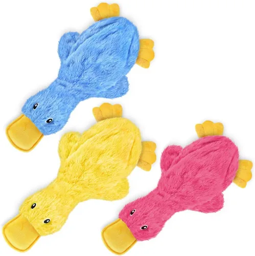 Vista 33 de Best Pet Supplies - Juguete masticable interactivo para perros con sonido chirriante, juguetes ideales para perros que mastican, perros pequeños