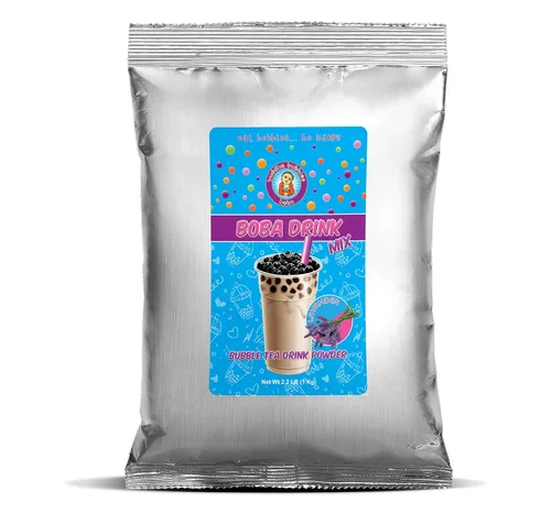 Buddha Bubbles Boba - Mezcla de bebida en polvo prémium con forma de boba y té de burbujas (2.2 libras / 2.2 lbs)