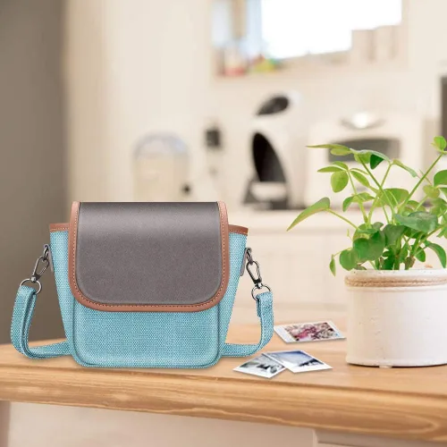 Vista 7 de Fintie Bolso para Cámara Compatible con Polaroid Now+ Generación 3/2/1 I-Type, Polaroid Now Gen 3ra/2da/1ra, OneStep 2 VF, I-2 Cámara Instantánea