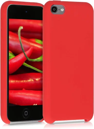 Vista 14 de kwmobile Funda de silicona TPU compatible con Apple iPod Touch 6G / 7G (6ª y 7ª generación), funda protectora suave y flexible, color azul báltico