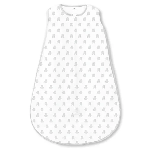 Vista 16 de Amazing Baby Saco de dormir de algodón, manta portátil con cremallera de 2 vías, confeti de ley, L (12-18 meses)