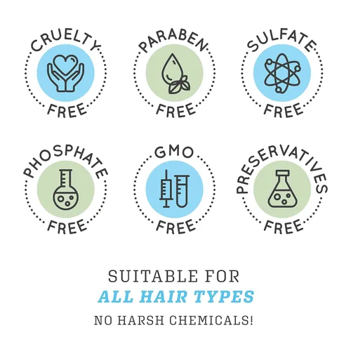 Vista 5 de Biotin - Spray de engrosamiento del cabello para cabello fino, spray texturizante para prevención de pérdida de cabello, tónico para cabello fino