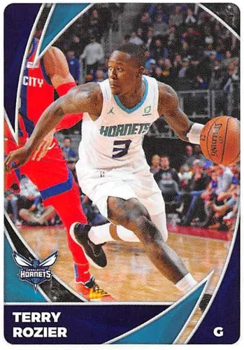 2020-21 Panini Stickers #149 Terry Rozier Official NBA Basketball Album Sticker Measuring 2.75 inch tall X 2 inches wide in Raw (NM or Better