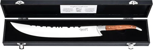 Laguiole Style de Champagne Sabre, Luxury Line, palo de rosa, En caja de regalo