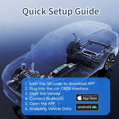Vista 7 de ELM327 OBD2 Escáner Bluetooth Herramienta de diagnóstico de automóvil en tiempo real Mantenimiento diario, reparación de luz de control