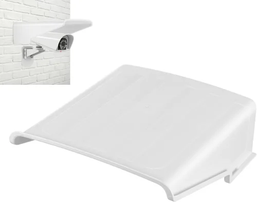 SEWACC Cubierta de lluvia para cámara de seguridad para exteriores, cubierta universal de protección contra la lluvia, capucha de plástico