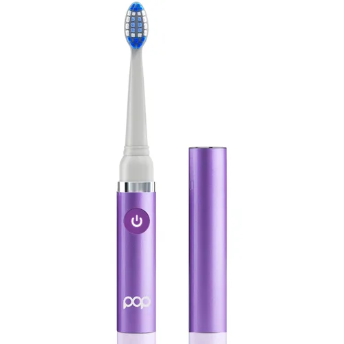 Vista 113 de Cepillo de dientes eléctrico Pop Sonic (puntos rojos) – Cepillos de dientes de viaje con batería AAA Cepillos de dientes eléctricos para niños