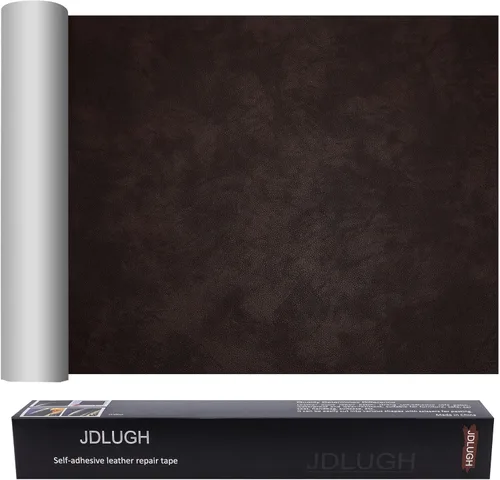 Vista 20 de JDLUGH Cinta de parche de reparación de cuero para sofá, 3.5 x 60 pulgadas, autoadhesiva para sofá, asiento de auto, silla de oficina, muebles