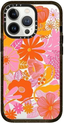 Vista 279 de Funda Impact de CASETiFY para iPhone 13 Pro Max [Protección contra caídas de grado militar 4X de 2.5 m/Compatible con Magsafe] - Corazones