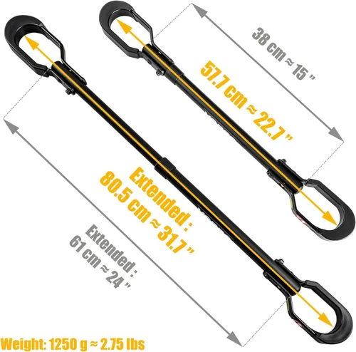 Vista 3 de Venzo Adaptador ajustable de marco de barra transversal de tubo superior para bicicleta o soporte de almacenamiento en el hogar, ideal
