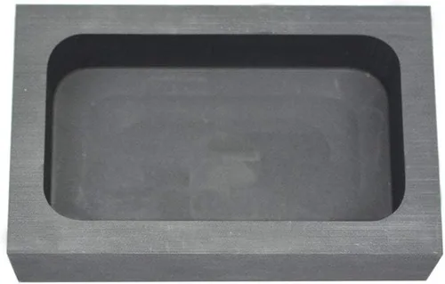 Vista 8 de OTOOLWORLD Molde de lingote de grafito de oro y plata para fundir refinación de fundición (4.4 lbs)