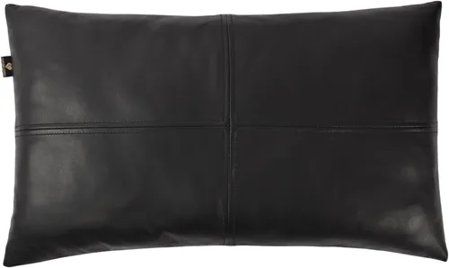 Vista 63 de LL LEATHER LOVERS Funda de almohada 100% piel de cordero, funda de cojín para sofá, fundas decorativas para sala de estar y dormitorio, caja negra