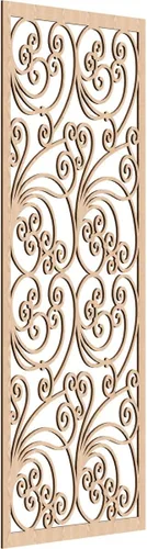 Vista 85 de Ekena Millwork WALW10X25X0250MALBI Marilla Paneles de pared decorativos de madera con calado, 9 3/8 pulgadas de ancho x 24 3/8 pulgadas de alto