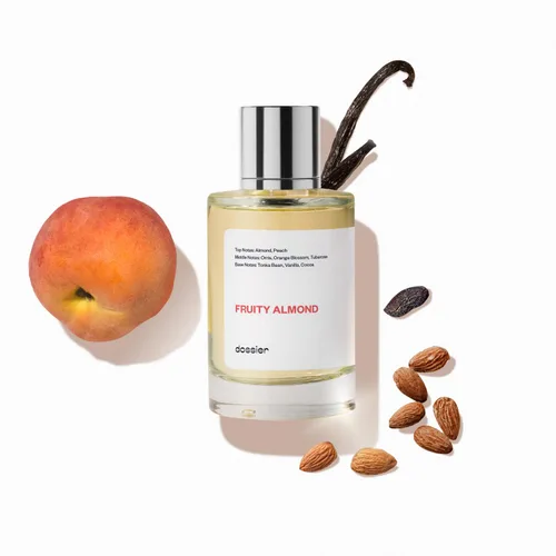 Vista 6 de Dossier - Almendra Frutal - Eau de Parfum - Perfume de Lujo - Puro Infundido - Sin Parabenos - Vegano - Para Mujeres - Fragancia 1.7 oz