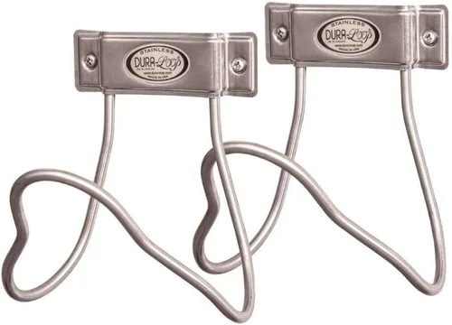 Vista 3 de ACCU Dura-Loop® - Colgador de manguera de agua de acero inoxidable, grande, fabricado en Estados Unidos