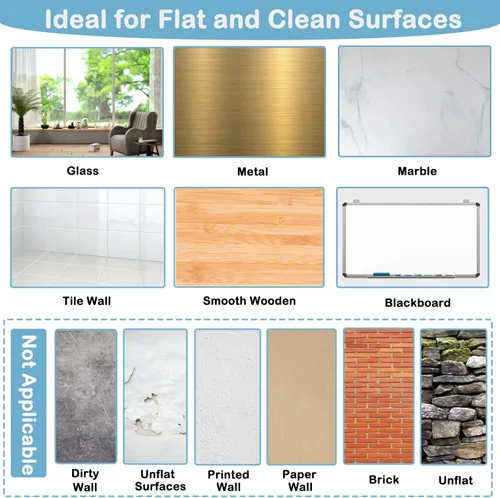 Vista 6 de Tiras con adhesivo resistente, 1.2 pulgadas x 29.5 pies, resistentes tiras autoadhesivas de doble cara, rollos de cierre adhesivo de nailon