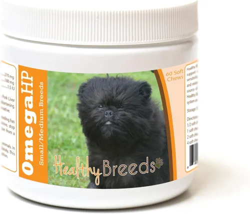 Vista 16 de Healthy Breeds Siberian Husky Omega HP - Masticables suaves para piel y pelaje, 90