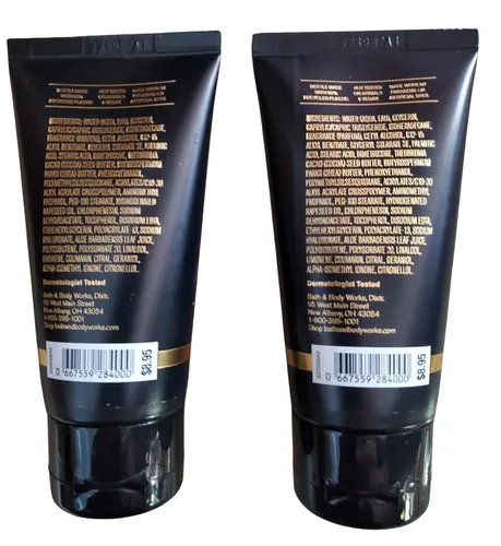 Vista 3 de Bath & Body Works Noir Travel Size Ultimate Hydration Body Cream 2.5 onzas Pack de 2