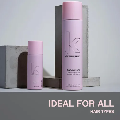 Vista 5 de KEVIN.MURPHY BODY.BUILDER - Mousse voluminizador para el cabello - Para todo tipo - Mousse para el cabello sin peso y sin sulfato - Tratamiento