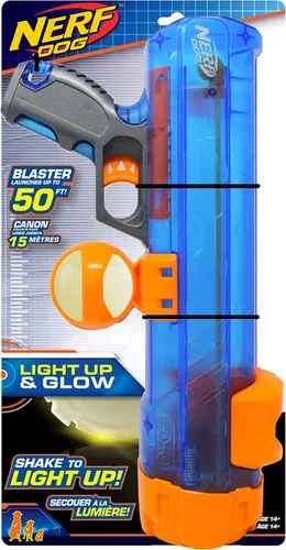 Vista 11 de Nerf Dog Lanzador de pelotas de tenis para perros, juguete para perros