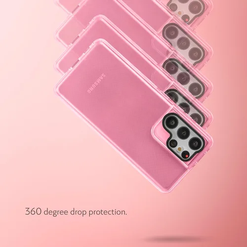 Vista 6 de Funda de barrera para Samsung Galaxy S21 Ultra (pantalla de 6.8 pulgadas), funda absorbente de impactos con protección completa contra caídas