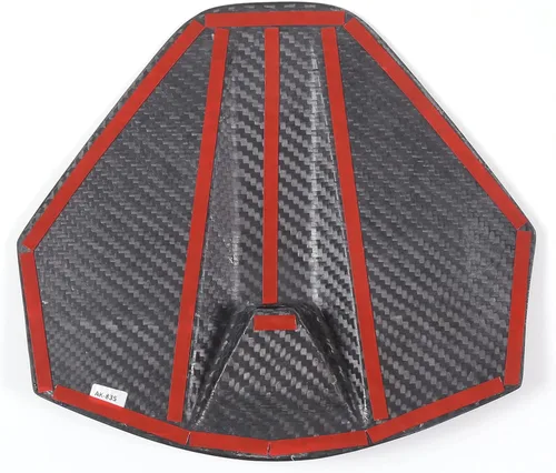 Vista 7 de Cubierta para cámaras de respaldo en la parte superior del techo, compatible con Corvette C8 Coupe 2020-2023, fibra de carbono real, 1 unidad