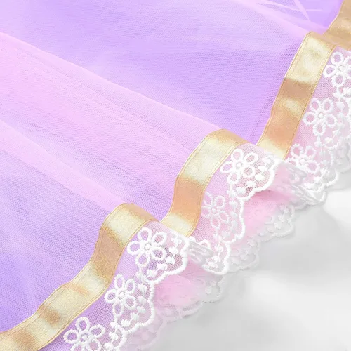 Vista 5 de Disfraces de princesa vestido de princesa con lentejuelas vestido de fiesta con accesorios