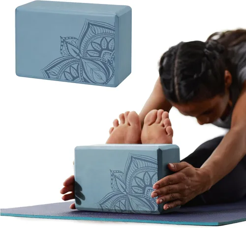 Vista 11 de Gaiam Yoga Block - Supportive Latex-Free Eva Foam - Soft Non-Slip Surface with Beveled Edges for Yoga, Pilates, Meditation